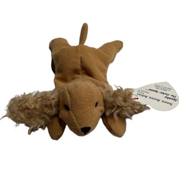 3/$15 or 5/$20 TY Teenie Beanie Babies Spunky the Cocker Spaniel - Picture 1 of 5